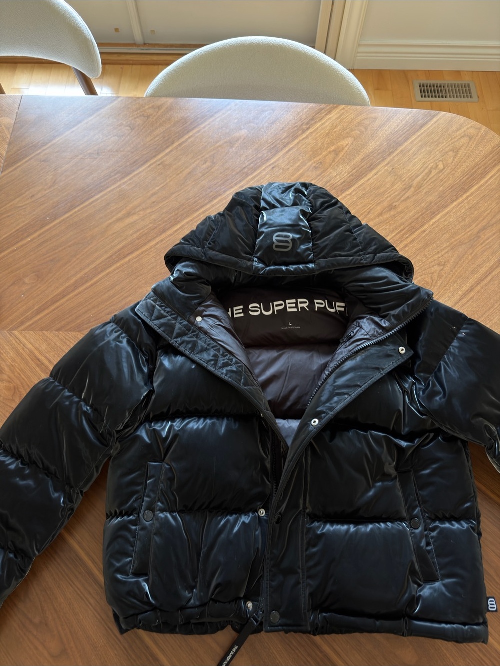 Aritzia The Super Puff Black Puffer Jacket